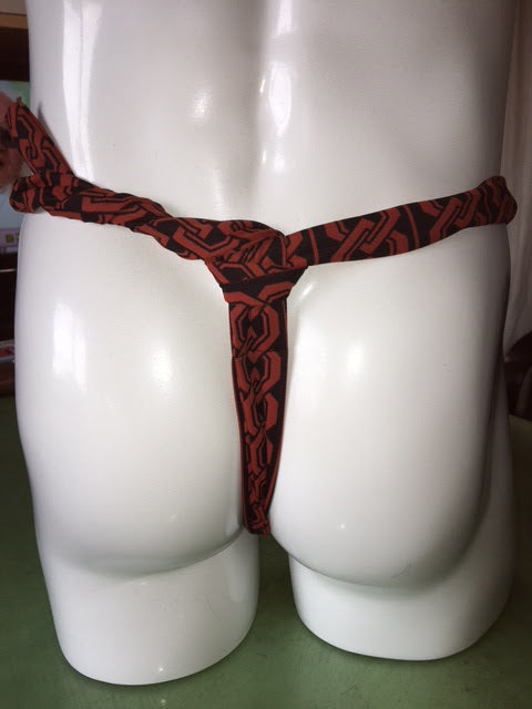 簡単締込みパンツ　吉原繋　　青白　藤白　茶黒藤S.M.L.LL